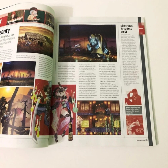 Nintendo Power November 2008 Issue 234 Grand Theft Auto Naruto Poster - Picture 10 of 16